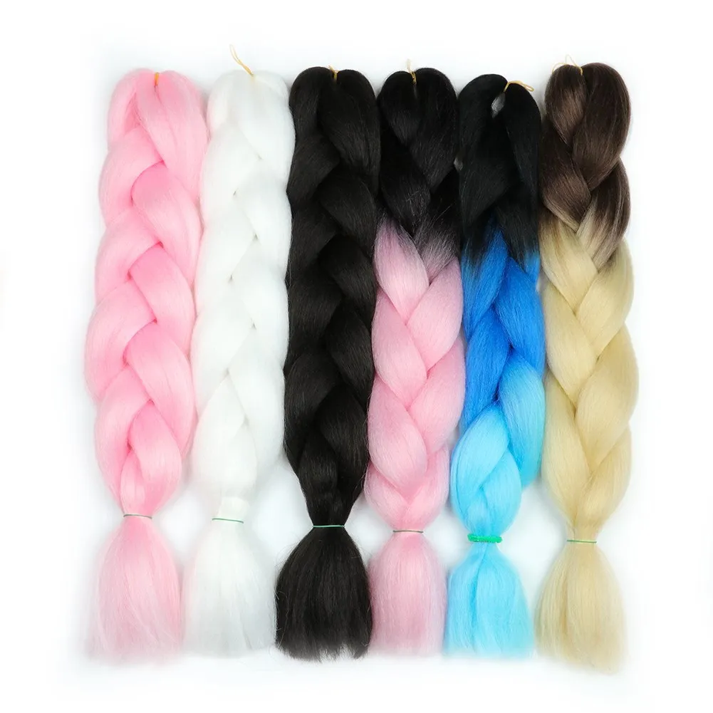 Wholesale Women Hair Attachment For Braids 24 inches 100g ombre color Jumbo Braid hair braid extention
Wholesale Women Hair Attachment For Braids 24 inches 100g ombre color Jumbo Braid hair braid extention