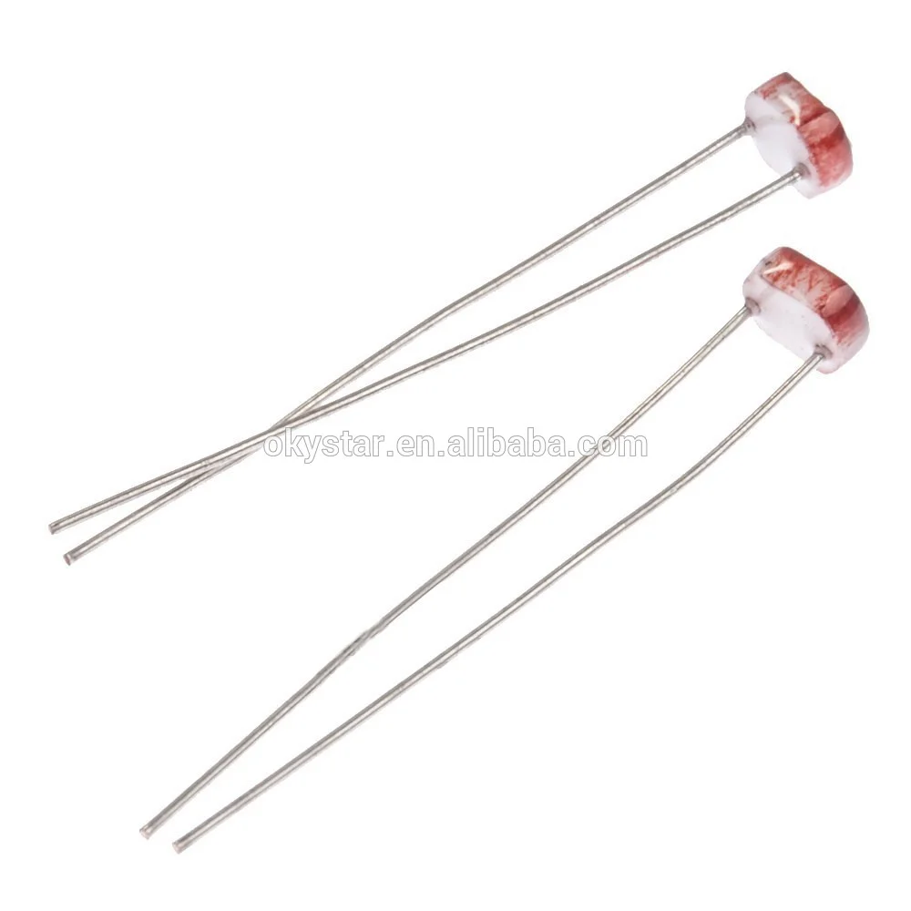 Photoresistor 5mm Mj5549 Ldr Photoresistors Light Dependent Light