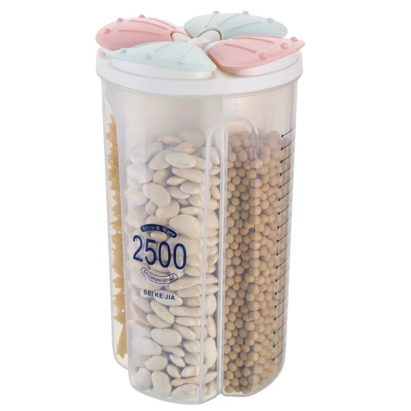 Best Design Household StorageTank Space-saving Sealing Food Containers Plastic Transparent Box Storage Bin with 4 Compartments
Best Design Household StorageTank Space-saving Sealing Food Containers Plastic Transparent Box Storage Bin with 4 Compartments