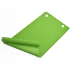 TPE private label anti slip fitness yoga mats with small holes to hang up
