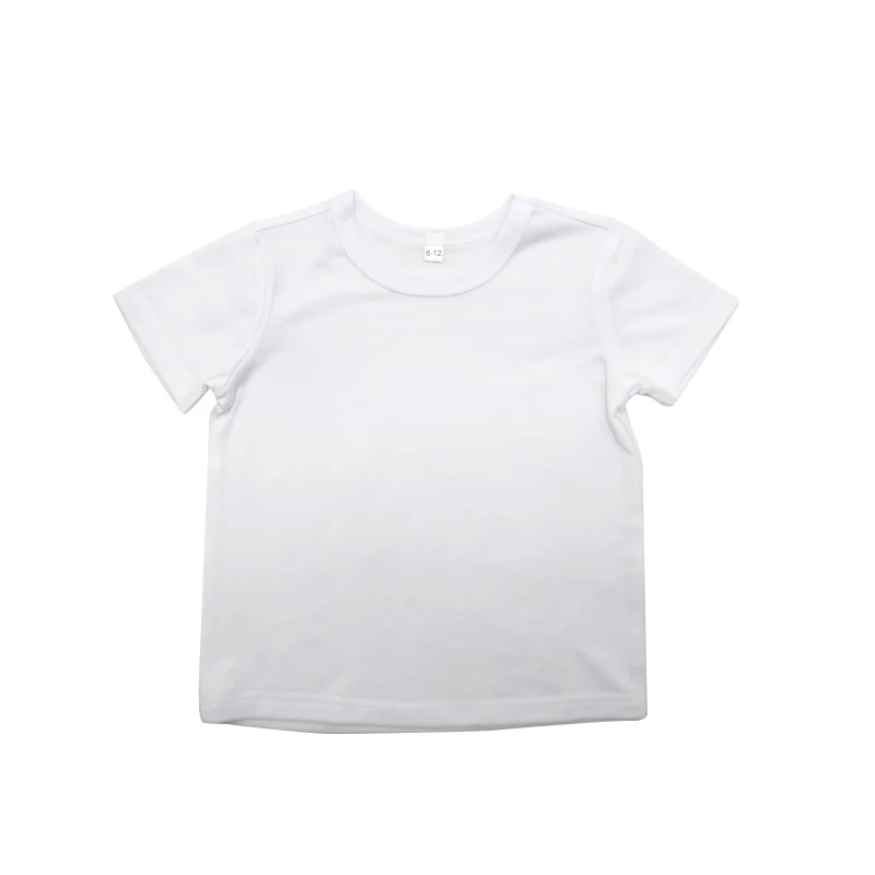 Sublimation Blank Children tshirt Kids Round neck Shirts with Short Sleeves Custom Toddler T-shirt, Blank plain white for sublimation
Sublimation Blank Children tshirt Kids Round neck Shirts with Short Sleeves Custom Toddler T-shirt, Blank plain white for sublimation