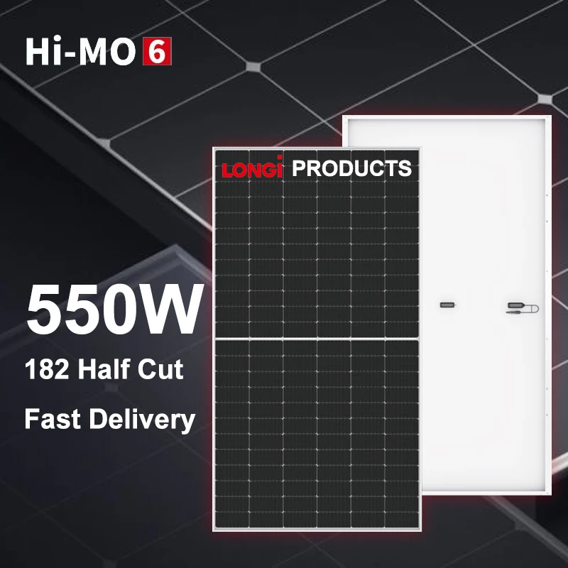 Guangheng china Large Power Longi Solar Panel 540 Watt Monocrystalline Solar Panel Price For Home Dual glass 550w 108 cells
Guangheng china Large Power Longi Solar Panel 540 Watt Monocrystalline Solar Panel Price For Home Dual glass 550w 108 cells