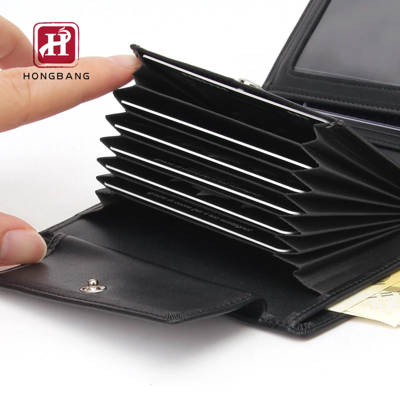 Multi card holder wallet men's wallet with collection slots design bifold wallet
Multi card holder wallet men's wallet with collection slots design bifold wallet