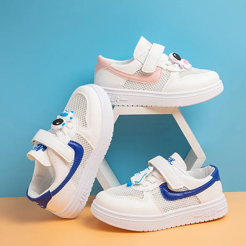 Kids's Mesh Hollow Out Sneakers Spring Summer School Boys' Little White Shoes Ankle Low Girls' Soft Sole Breathable Single
Kids's Mesh Hollow Out Sneakers Spring Summer School Boys' Little White Shoes Ankle Low Girls' Soft Sole Breathable Single