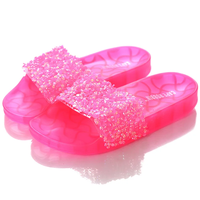 2020 Fashion Glitter Slippers Women Summer Sandals Female Candy Color rhinestone Flip Flops Beach flat diamond women shoes, As picture
2020 Fashion Glitter Slippers Women Summer Sandals Female Candy Color rhinestone Flip Flops Beach flat diamond women shoes, As picture