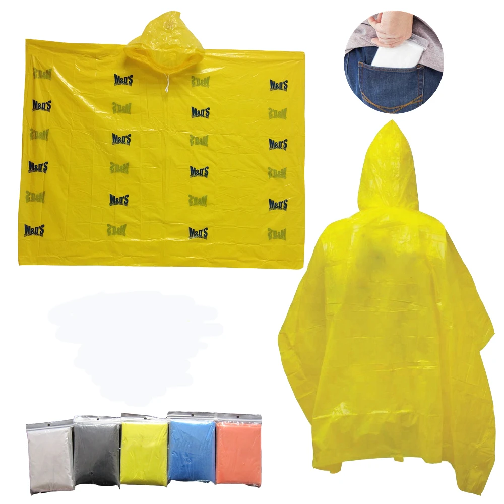 Portable custom LDPE rain poncho disposable rain poncho custom color pocket raincoats, Customized
Portable custom LDPE rain poncho disposable rain poncho custom color pocket raincoats, Customized