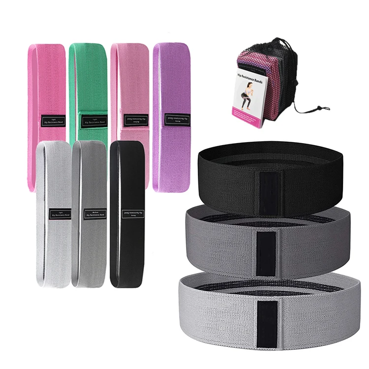 Resistant Custom Logo Long Elastic Gym Yoga Loop Fitness Latex Booty Exercise Hip Fabric Resistance Bands, Pink gray black purple
Resistant Custom Logo Long Elastic Gym Yoga Loop Fitness Latex Booty Exercise Hip Fabric Resistance Bands, Pink gray black purple