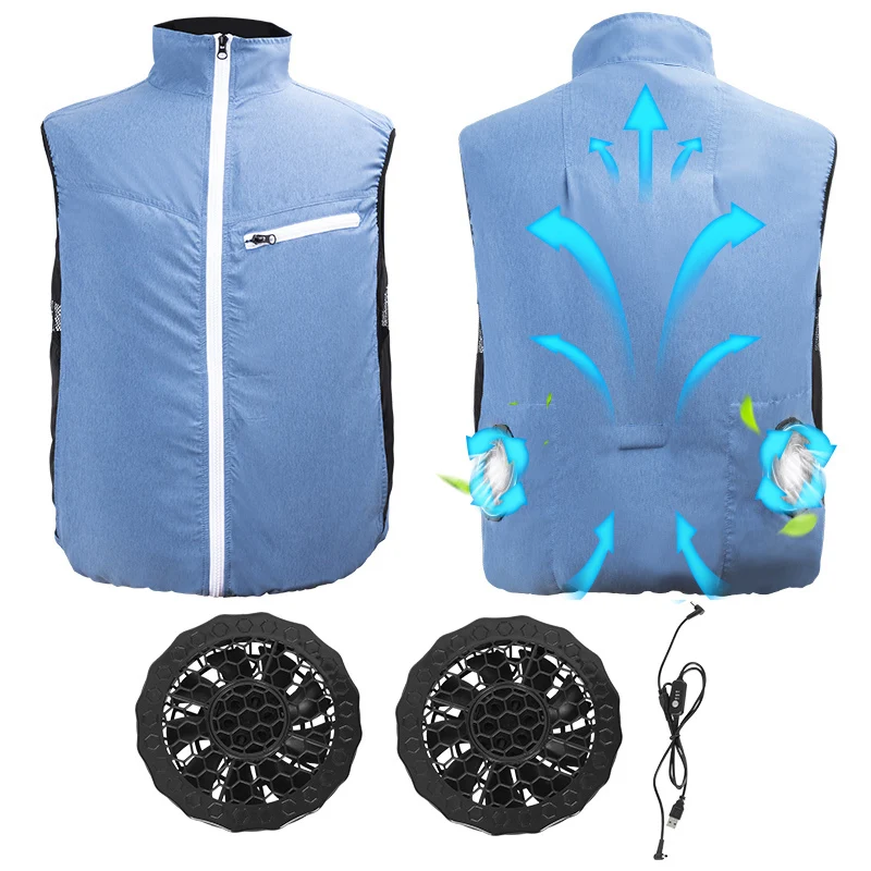 In stock Summer Men Women Sun Protection Coat USB Skin Suit working fishing camping air fan cooling jacket air cooled jacket
In stock Summer Men Women Sun Protection Coat USB Skin Suit working fishing camping air fan cooling jacket air cooled jacket
