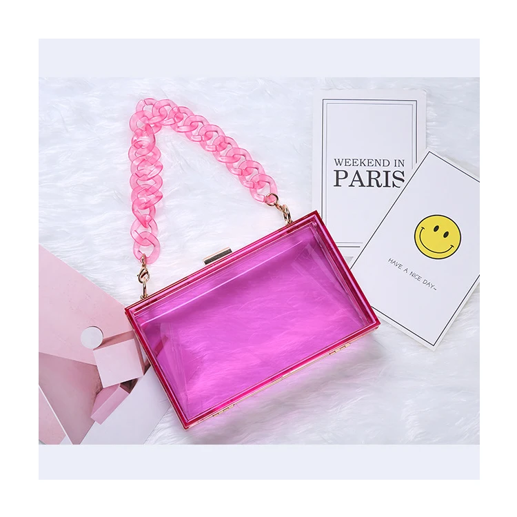 2021High Quality Fashion Transparent Crossbody Bag For Girl Purses and Handbags, Customized color
2021High Quality Fashion Transparent Crossbody Bag For Girl Purses and Handbags, Customized color