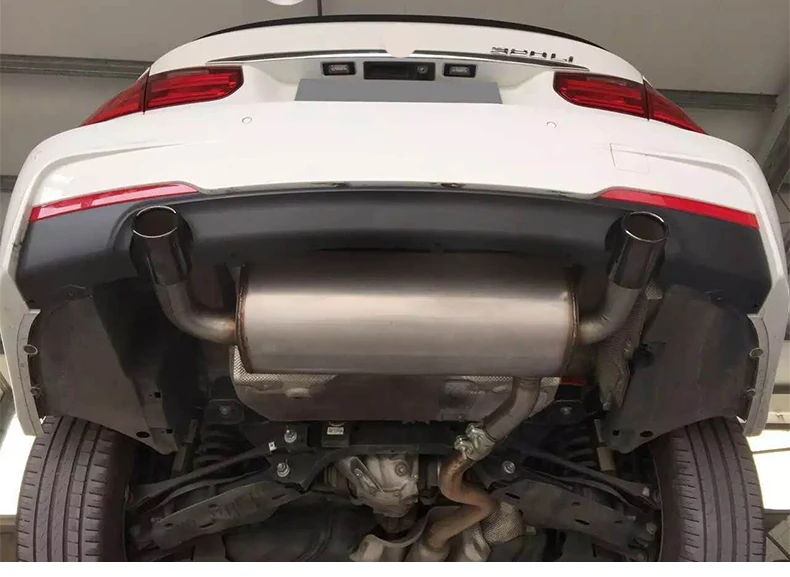 Outlet Exhaust Pipes Noise Muffler Tips For Bmw 3 Series F30 F35 Upgraded To MT MP Exhaust Tailpipes