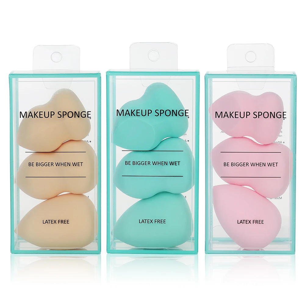 Lameila New arrival 3 in 1 different shape beauty sponge blender foundation makeup sponge set for women A79981, Red, pink, green, brow, black
Lameila New arrival 3 in 1 different shape beauty sponge blender foundation makeup sponge set for women A79981, Red, pink, green, brow, black