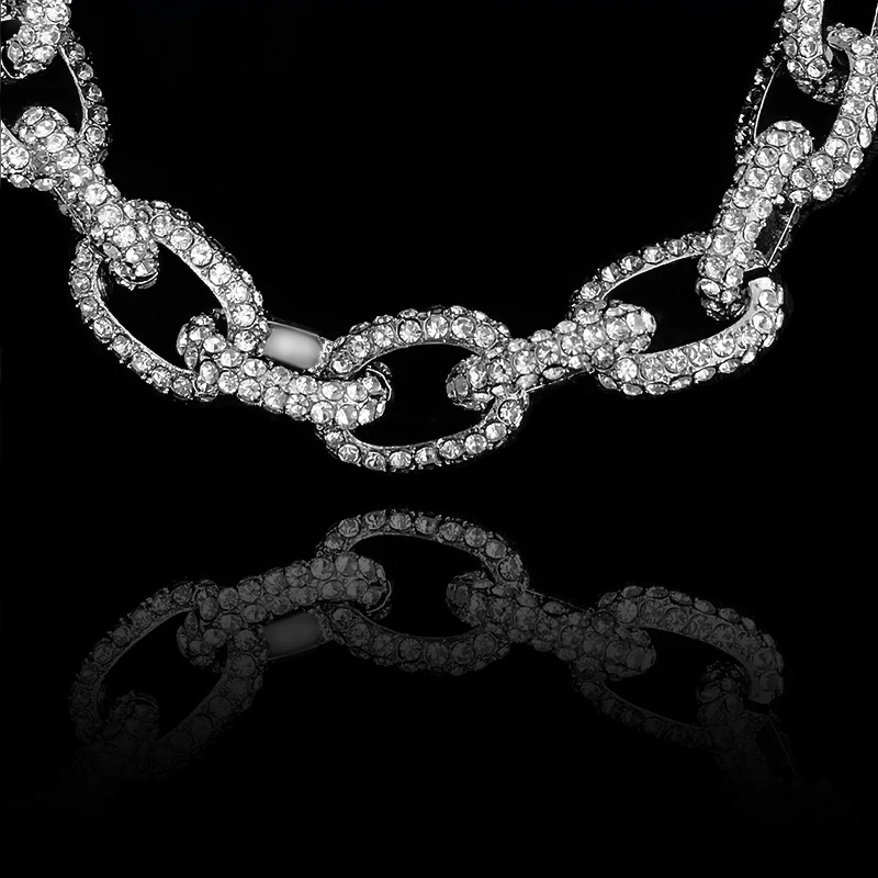 Popular Sale Fashion Necklace Custom 925 Silver 10MM OEM VVS High Quality Diamond 18K Gold Plated Cadenas Kolye Cuban Chain, White/yellow
Popular Sale Fashion Necklace Custom 925 Silver 10MM OEM VVS High Quality Diamond 18K Gold Plated Cadenas Kolye Cuban Chain, White/yellow