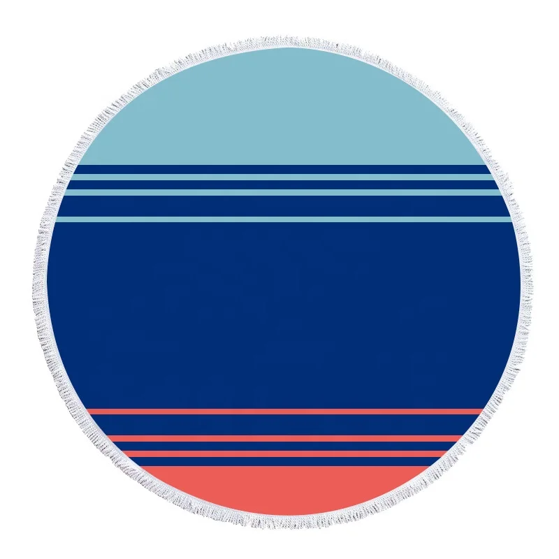 Summer 2021 Amazon hot style Microfiber modern striped round beach towel travel picnic lawn mat
Summer 2021 Amazon hot style Microfiber modern striped round beach towel travel picnic lawn mat