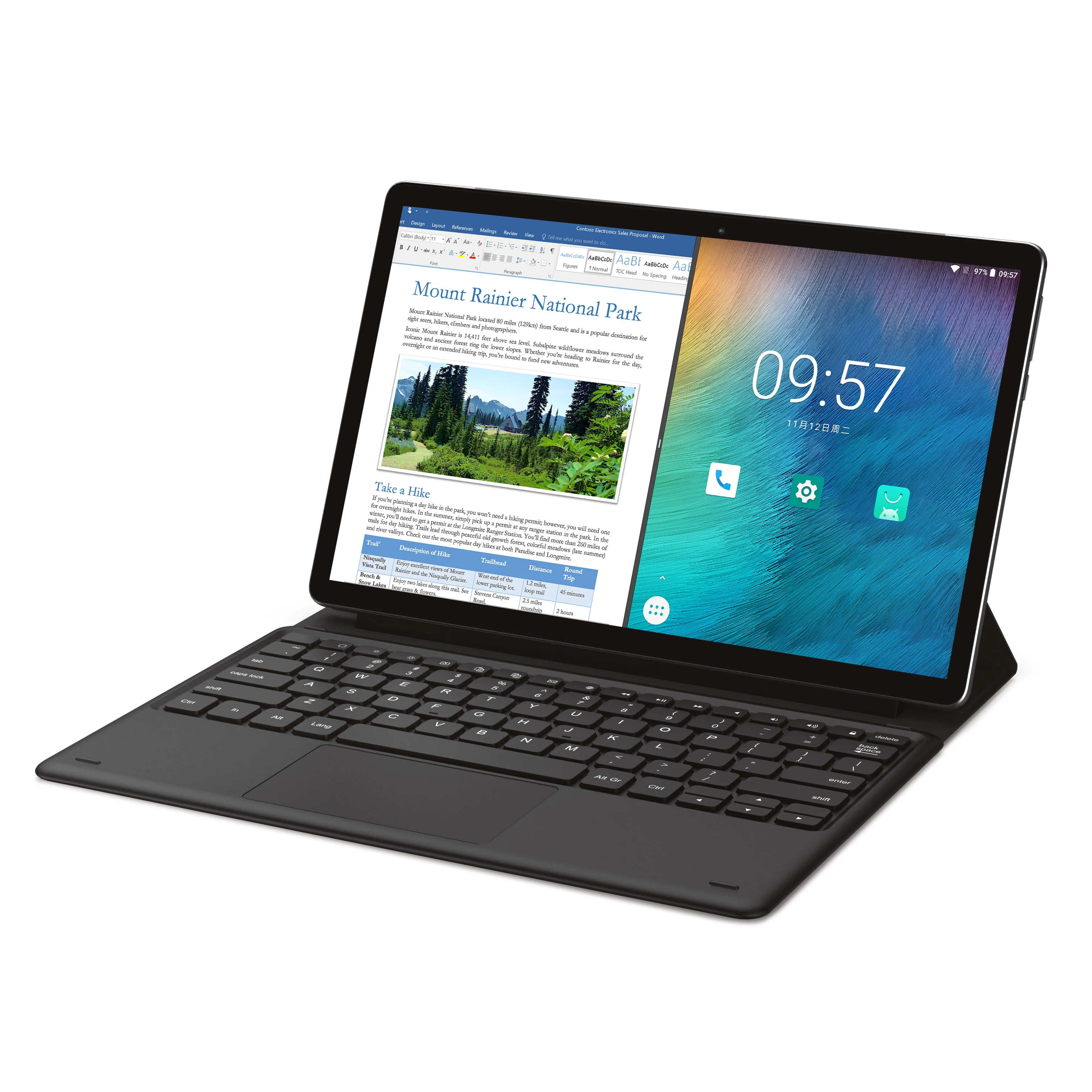 11.6" Android 8.0 Tablet PC Helio X27 Deca Core Teclast M16 2 in 1 Tablets for Business
11.6" Android 8.0 Tablet PC Helio X27 Deca Core Teclast M16 2 in 1 Tablets for Business