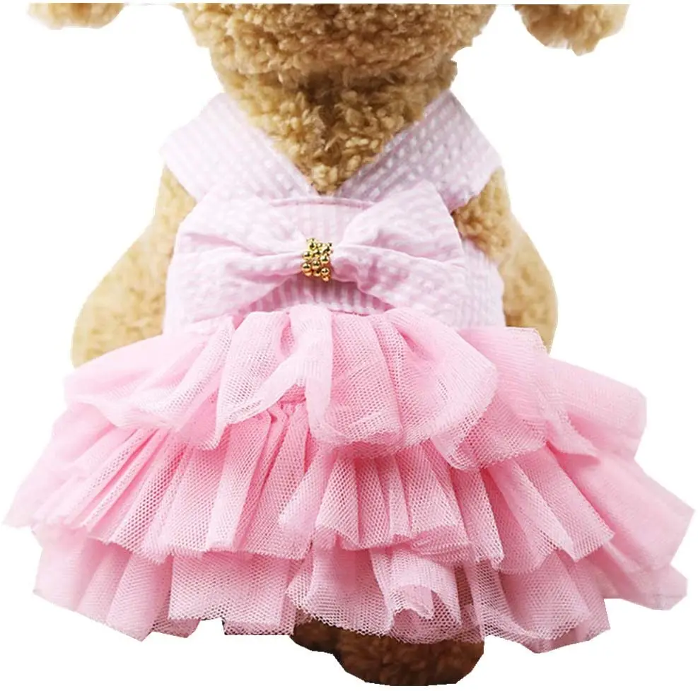 New Fashion Pet Mesh Yarn Princess Dress Dog Clothing Clothes Pet Clothes Dress Cat Clothes Pet Skirt Lips Gauze Princess Dress
New Fashion Pet Mesh Yarn Princess Dress Dog Clothing Clothes Pet Clothes Dress Cat Clothes Pet Skirt Lips Gauze Princess Dress