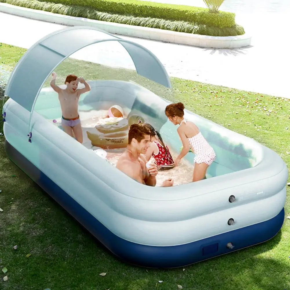 Hot selling automatic canopy sunshade inflatable swimming pool household family adult children outdoor above ground pool
Hot selling automatic canopy sunshade inflatable swimming pool household family adult children outdoor above ground pool