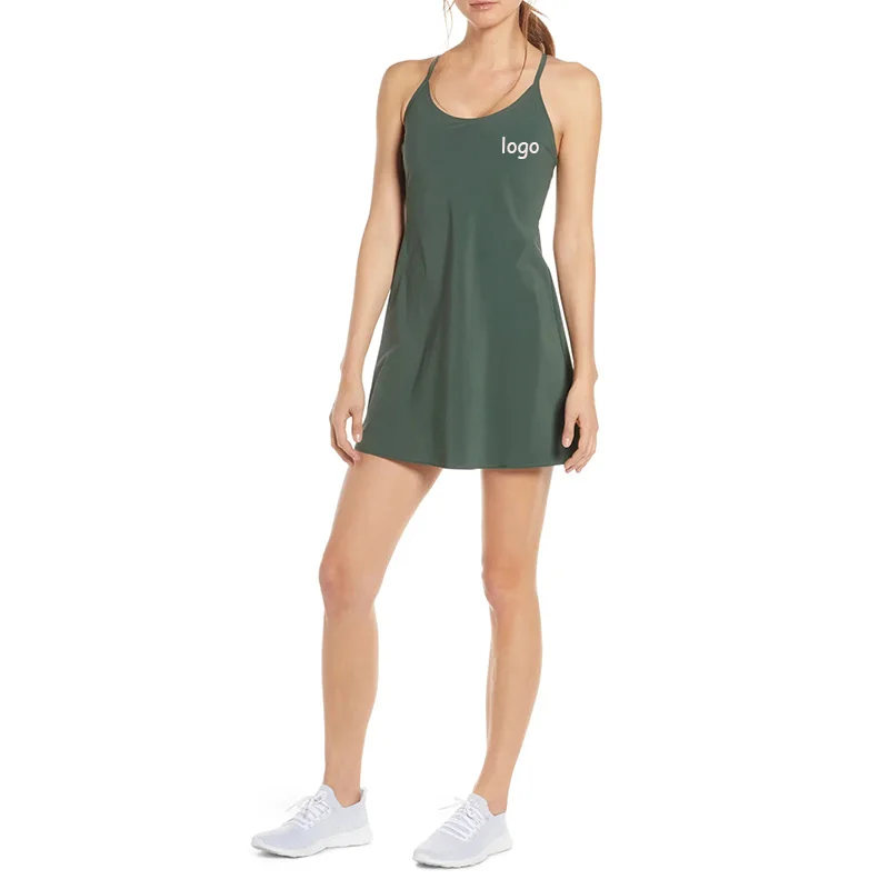 Womens Clothing Clothes Ladies Casual Soild Color Sleeveless Summer Dress, Customized color
Womens Clothing Clothes Ladies Casual Soild Color Sleeveless Summer Dress, Customized color