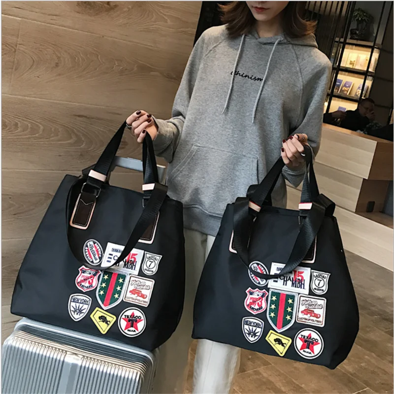 High Quality Cartoon Sequins Fashion Design Women Handle Travel Bag Short-Distance Business Luggage, Black,white,green
High Quality Cartoon Sequins Fashion Design Women Handle Travel Bag Short-Distance Business Luggage, Black,white,green