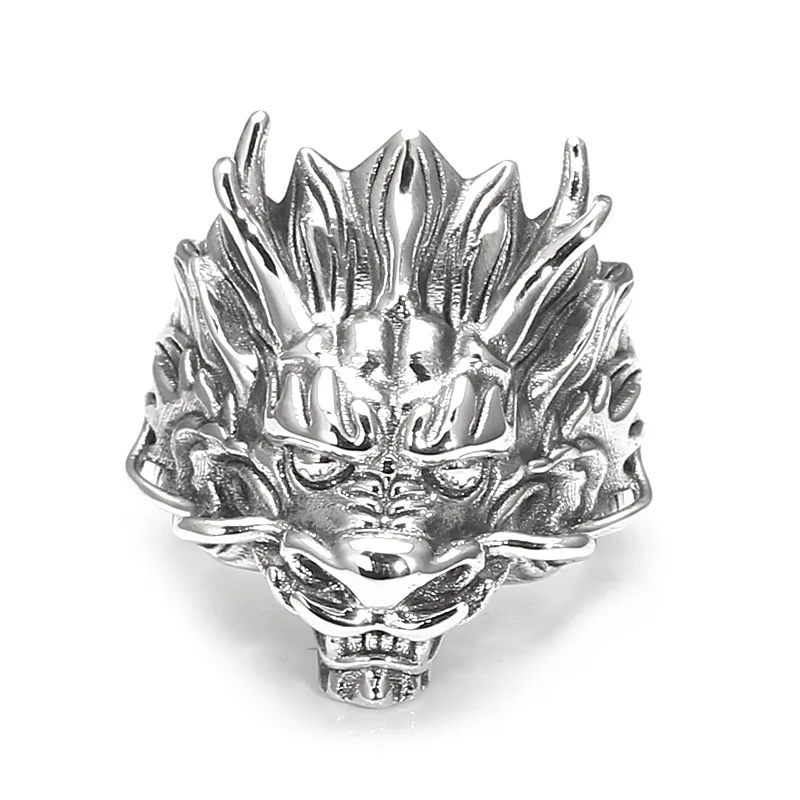 High End Gragon Fashion Jewelry 925 Sterling Silver Ring Men Rings
High End Gragon Fashion Jewelry 925 Sterling Silver Ring Men Rings