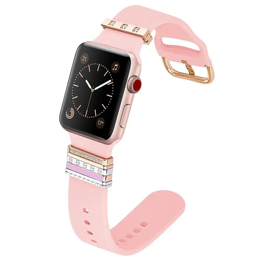 Designer Metal Decorative Ring for Apple Watch Band Strap Compatible for Smart Watch
Designer Metal Decorative Ring for Apple Watch Band Strap Compatible for Smart Watch