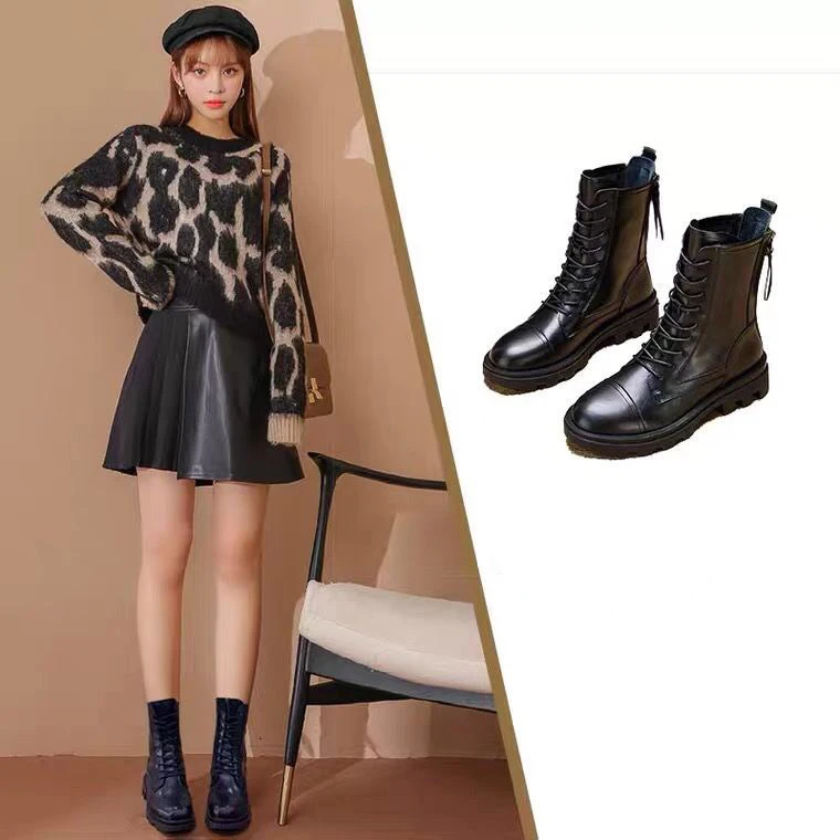 2021 New Fashion Modern Winter Zip and lace up boots Boots for Women Ankle Boots, Black
2021 New Fashion Modern Winter Zip and lace up boots Boots for Women Ankle Boots, Black