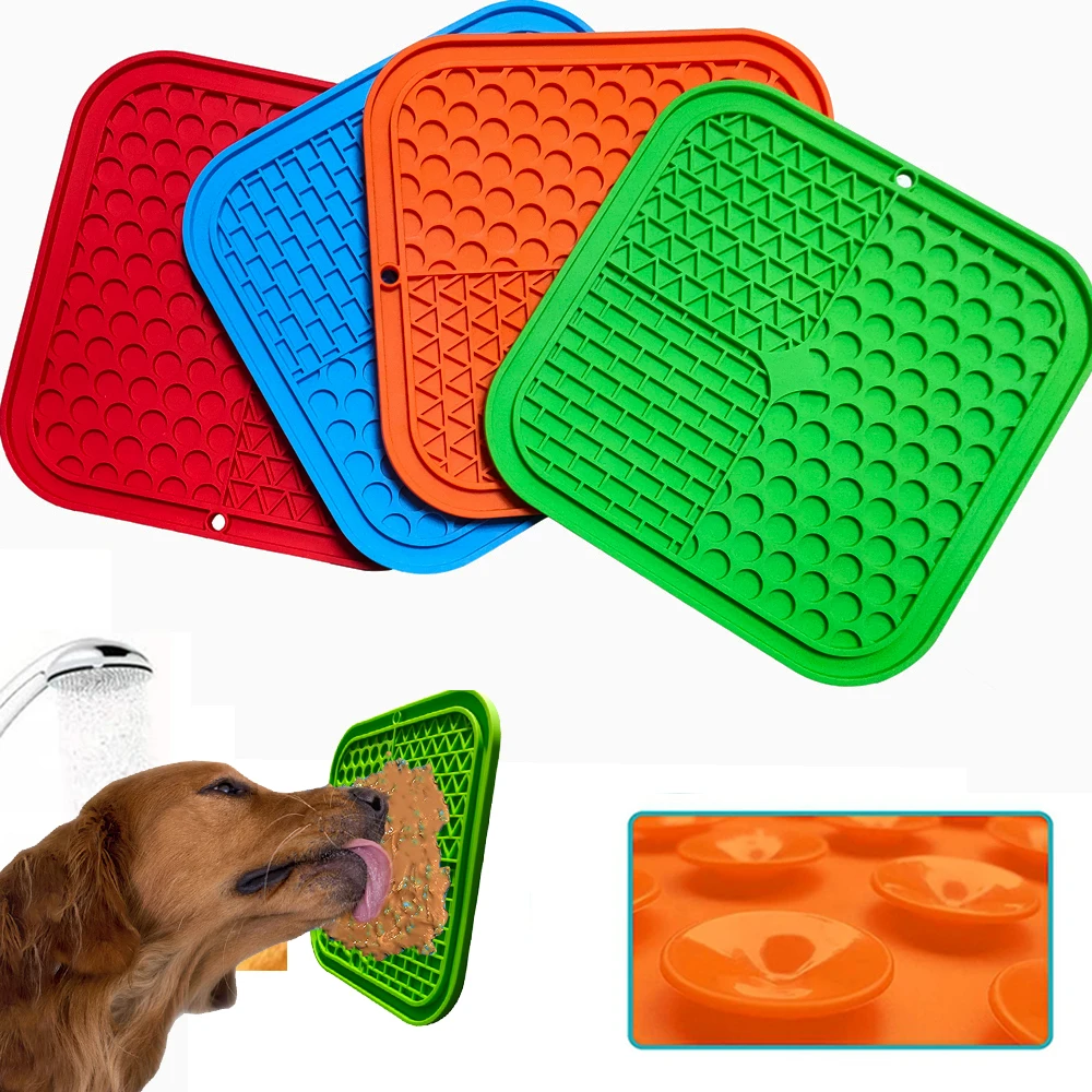 Zmaker Custom Silicone Pet Dog Lick Mat Puzzle Dog Slow Eat Lick Pad with Strong Suction
Zmaker Custom Silicone Pet Dog Lick Mat Puzzle Dog Slow Eat Lick Pad with Strong Suction