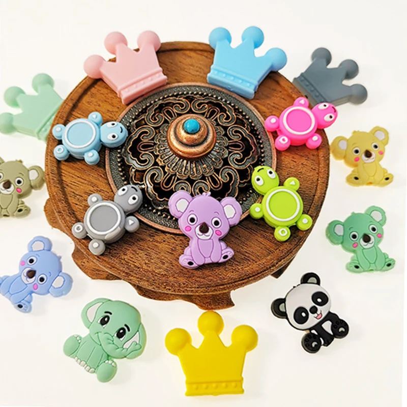 Hot Sell Food Grade Silicone Koala Beads Silicone Teething Beads For Necklace Pacifier Clips Making Koala Silicone Beads
Hot Sell Food Grade Silicone Koala Beads Silicone Teething Beads For Necklace Pacifier Clips Making Koala Silicone Beads