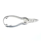 Salon grades extremely sharp effortless cuticle trimmer for manicurist premium stainless steel cuticle nippers OEM