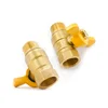 1/2 BSP threaded copper brass 1/2 Inch mini Cw617N forged brass ball valve