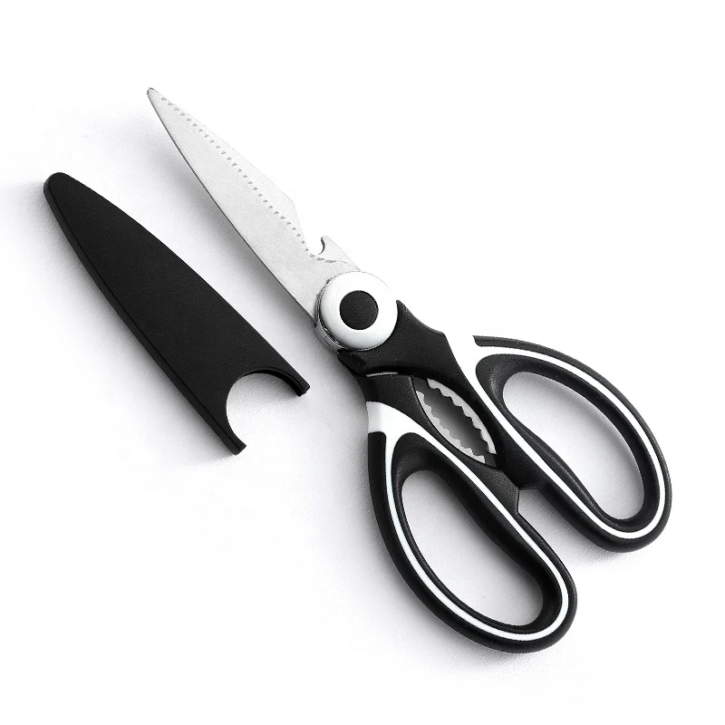 S4-1113 Multifunction PP Strong Handle Stainless Steel Kitchen Shears 2 In 1 Food Cutting Kitchen Scissors
S4-1113 Multifunction PP Strong Handle Stainless Steel Kitchen Shears 2 In 1 Food Cutting Kitchen Scissors