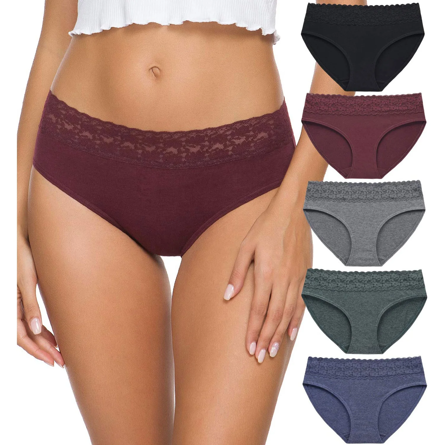 High-end lace 100%cotton solid women briefs Girls Shorty Ladies lingerie Women's Panties, Picture shows
High-end lace 100%cotton solid women briefs Girls Shorty Ladies lingerie Women's Panties, Picture shows