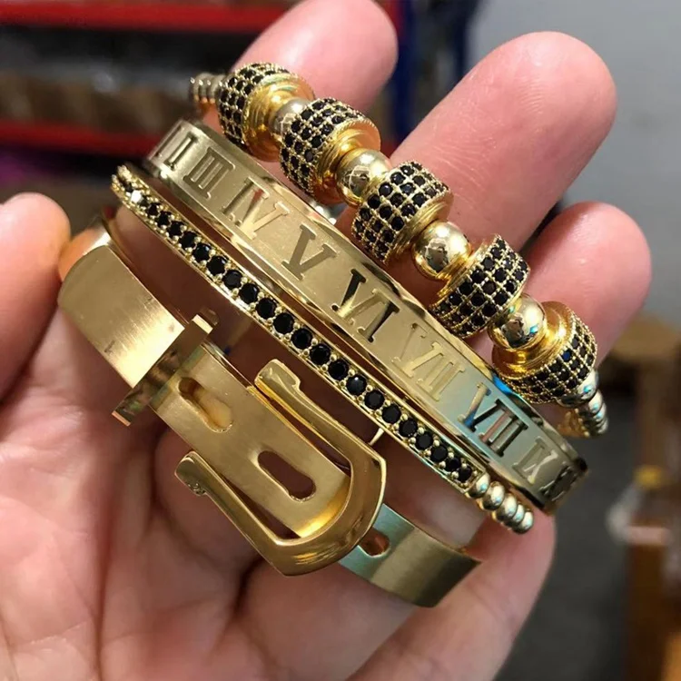 Wholesale men 4 pieces stainless steel chain and bracelet set metal boys engrave bracelet gift set, Picture
Wholesale men 4 pieces stainless steel chain and bracelet set metal boys engrave bracelet gift set, Picture