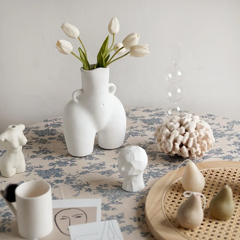 Nordic Body Shape Creative White Resin Vase Simple Dry Flower Insert Artist Residence Decorative Ornaments Home Decoration, As picture
Nordic Body Shape Creative White Resin Vase Simple Dry Flower Insert Artist Residence Decorative Ornaments Home Decoration, As picture