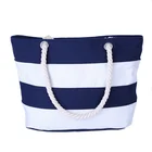 Wholesale Promotional 12oz Canvas Beach Bags Outdoor Tote Bags With Cotton Rope Handle