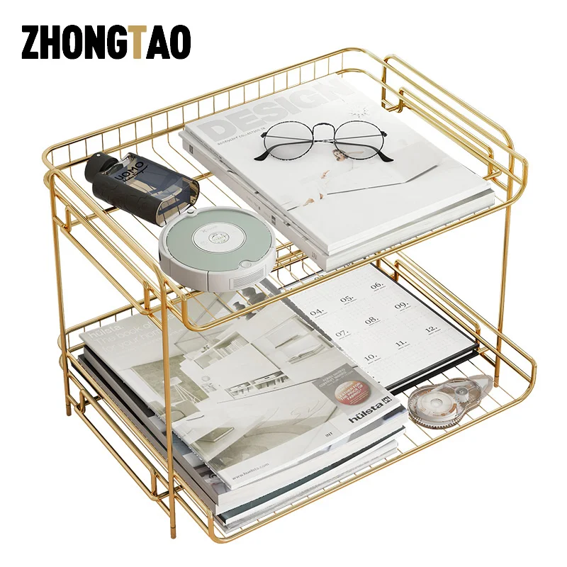 Stainless Steel Creative Space Black Metal Fashionable Desktop Storage shelf Organizer
Stainless Steel Creative Space Black Metal Fashionable Desktop Storage shelf Organizer