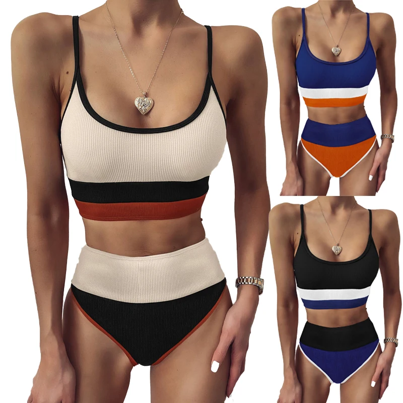 Women Swimwear Female Patchwork Bathing Suit Push Up Swimsuit High Waist Sport Wear Swimming Suit Sexy Bikini Set, Pink.black.blue.orange
Women Swimwear Female Patchwork Bathing Suit Push Up Swimsuit High Waist Sport Wear Swimming Suit Sexy Bikini Set, Pink.black.blue.orange