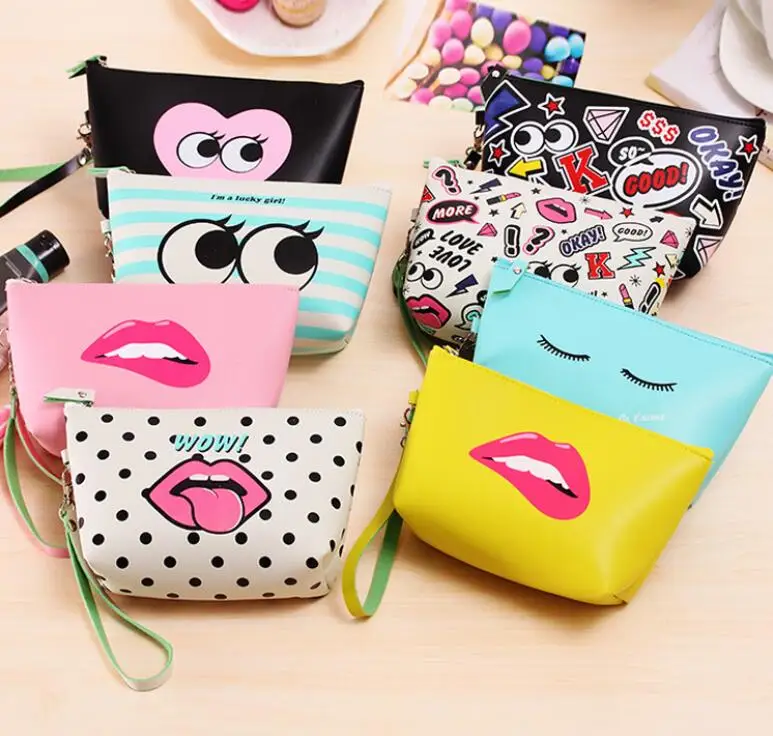 Hot selling wholesale custom girl cosmetic bag pu creative large capacity waterproof storage bags
Hot selling wholesale custom girl cosmetic bag pu creative large capacity waterproof storage bags