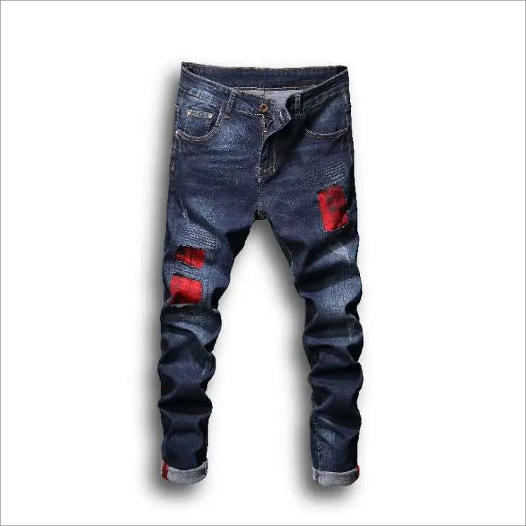 Hot Selling Latest Design Men Denim Pants Hole Slim Fit Straight Elastic Streetwear Men Jeans, Picture
Hot Selling Latest Design Men Denim Pants Hole Slim Fit Straight Elastic Streetwear Men Jeans, Picture