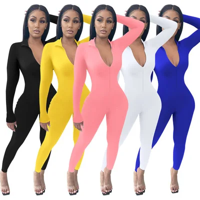 2021 Women Gym Sport Fitness Jumpsuit Clothes Zipper Long Sleeve Turtle Neck Bodycon Embroidery One Piece Jumpsuits, Picture
2021 Women Gym Sport Fitness Jumpsuit Clothes Zipper Long Sleeve Turtle Neck Bodycon Embroidery One Piece Jumpsuits, Picture