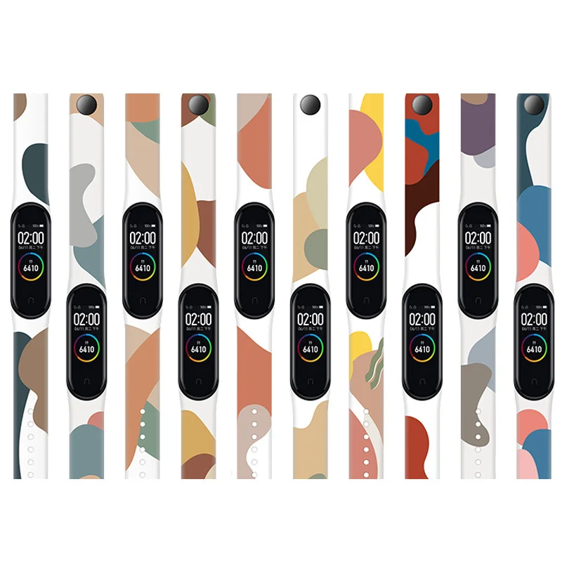 Printed Wristband Sport Rubber Silicone Smart Watch Bracelet Straps For Mi Band 6 5 3 4 Strap Print
Printed Wristband Sport Rubber Silicone Smart Watch Bracelet Straps For Mi Band 6 5 3 4 Strap Print