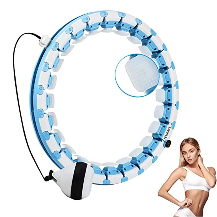 New technology Fitness Massage Portable Magnetic Automatically Smart Hula Hoops with Exercise Ball, Blue/pink/grey/green/rose
New technology Fitness Massage Portable Magnetic Automatically Smart Hula Hoops with Exercise Ball, Blue/pink/grey/green/rose