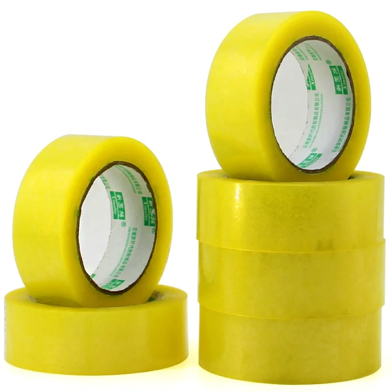 

Yellowish BOPP Packing Tape OPP Packaging Shipping Tape for Carton Sealing