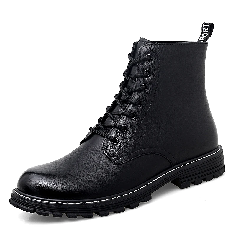 Hot Selling Hight Quality Classic Style Fashion All-match Casual Shoe Black Leather Boots Men,Martin Shoes
Hot Selling Hight Quality Classic Style Fashion All-match Casual Shoe Black Leather Boots Men,Martin Shoes