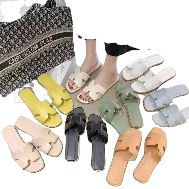 summer ladies cute bedroom relax slippers colorful soft pu square upper flat sandals shoes for women 
summer ladies cute bedroom relax slippers colorful soft pu square upper flat sandals shoes for women