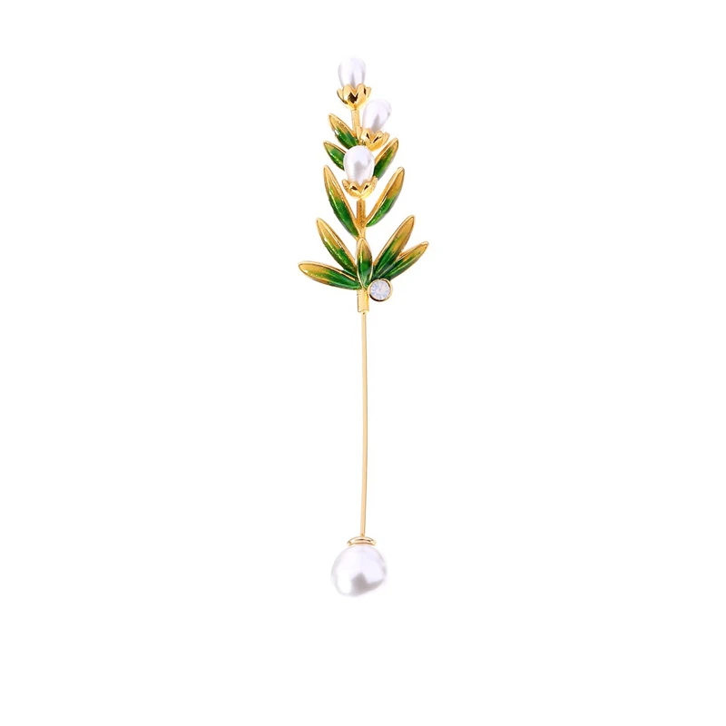 mt0016 2020 Fashion Simple Gold Plated Green Enamel Leaf Pearl Charm Ladies Jewelry Wholesale Safety Pin Brooches Women
mt0016 2020 Fashion Simple Gold Plated Green Enamel Leaf Pearl Charm Ladies Jewelry Wholesale Safety Pin Brooches Women
