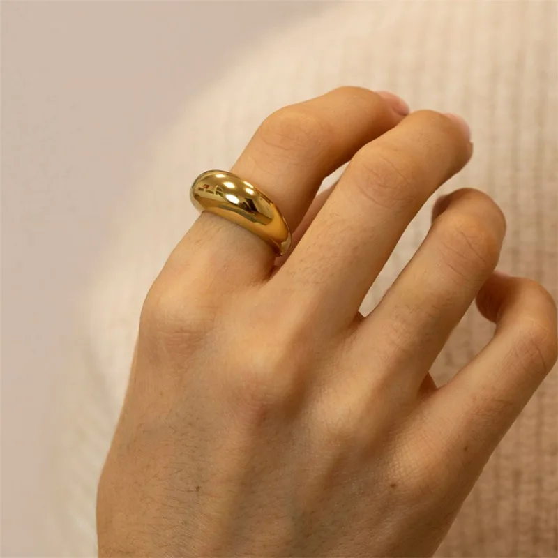 2023 Fashion 18k Gold Plated Horn Wrap Chunky Ring Stainless Steel Gold Plated Titanium Steel Ring For Women
2023 Fashion 18k Gold Plated Horn Wrap Chunky Ring Stainless Steel Gold Plated Titanium Steel Ring For Women