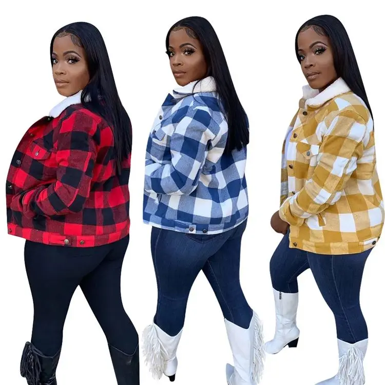 New Arrival Womens Clothing Plaid Decoration 2020 Womens Jackets And Coat Winter Jacket Lady Winter Coats
New Arrival Womens Clothing Plaid Decoration 2020 Womens Jackets And Coat Winter Jacket Lady Winter Coats