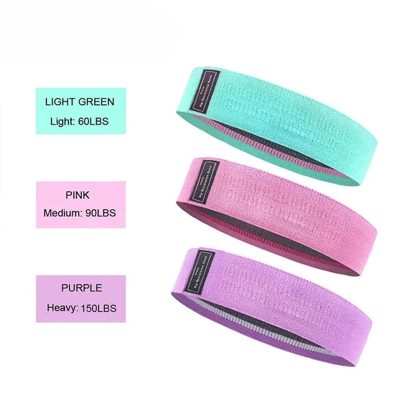 Fabric Exercise Hip Booty Bands Stretch Workout Bands Cotton Resistance Band for Legs and Butt Body, Multi colors
Fabric Exercise Hip Booty Bands Stretch Workout Bands Cotton Resistance Band for Legs and Butt Body, Multi colors
