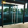 shopping mall stainless steel exterior modern metal front door with glass