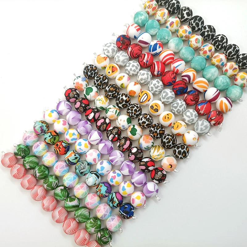 2022 New Design Popular Leopard Print Silicone Beads Food Grade 15mm Round Silicone Teething Beads For Keychain Bracelet, Black, green, blue, pink, white
2022 New Design Popular Leopard Print Silicone Beads Food Grade 15mm Round Silicone Teething Beads For Keychain Bracelet, Black, green, blue, pink, white